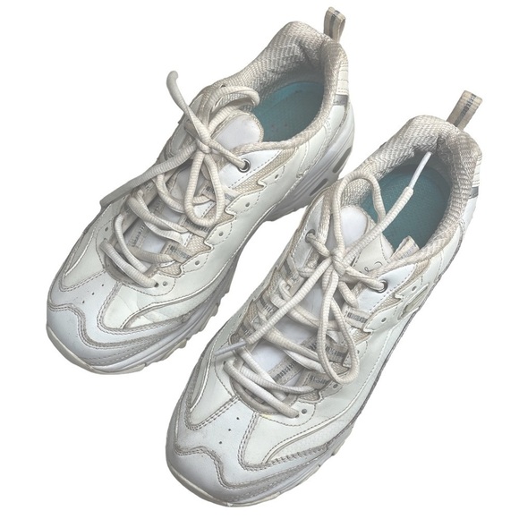 SKECHERS D’Lites - Fresh Start White Size 9 - Picture 3 of 7